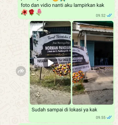 Pengiriman Karangan Bunga Tengkurak Tirtayasa