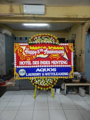 Papan Bunga di Tengkurak Tirtayasa