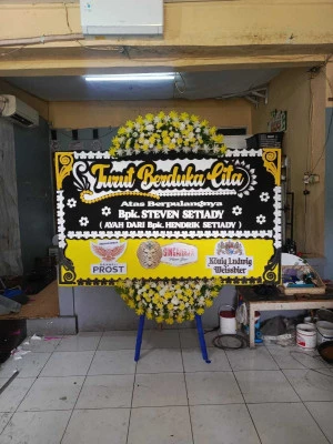 Papan Bunga di Tengkurak Tirtayasa