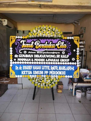 Papan Bunga di Tengkurak Tirtayasa